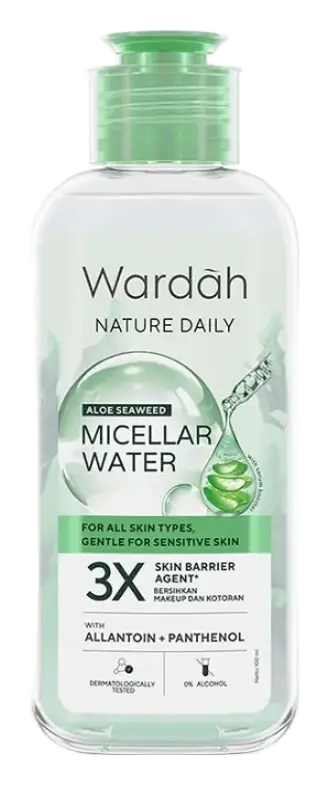 Wardah Nature Daily Aloe Seaweed Micellar Water