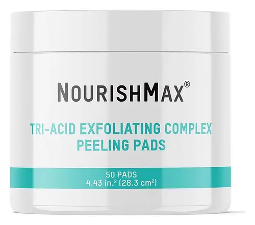 NourishMax Tri-Acid Exfoliating Complex Peeling Pads