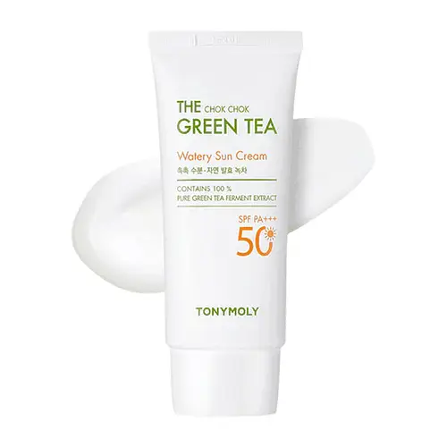 TONYMOLY The Chok Chok Green Tea Watery Sun Cream SPF 50+