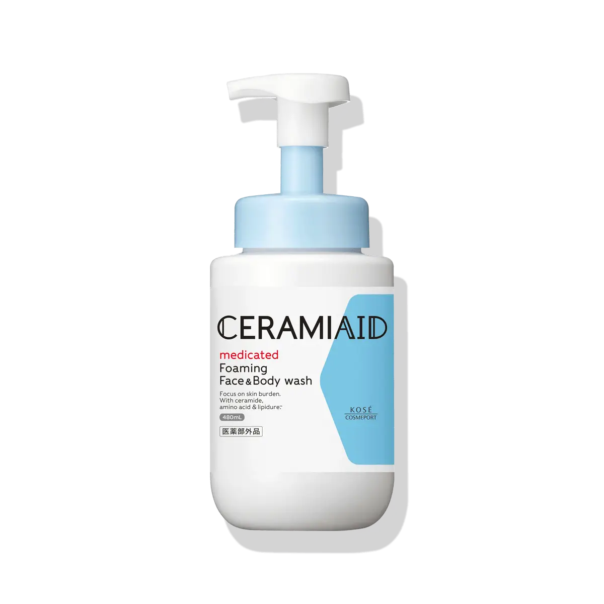 Ceramiaid Medicated Foaming Face & Body Wash