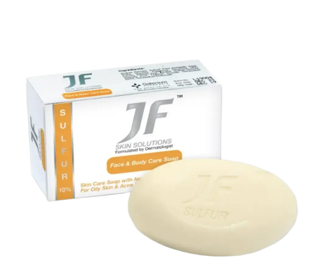 JF The Skin Specialist Sulfur 10% Face And Body Care Soap