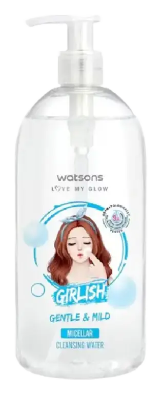 Watsons Girlish Gentle & Mild Micellar Cleansing Water