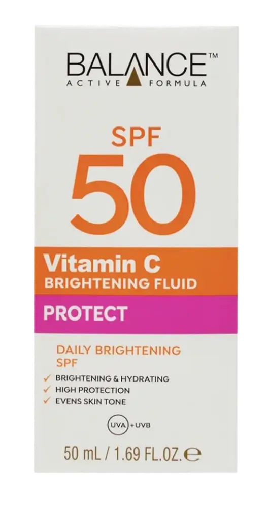 Balance Active Formula Vitamin C Brightening Fluid SPF 50