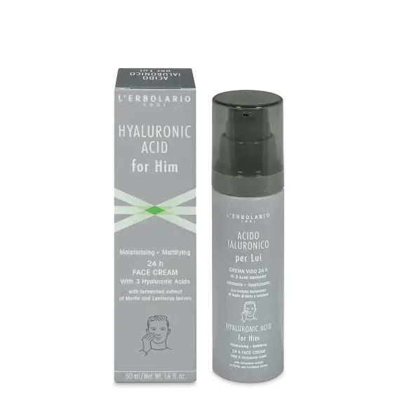L'Erbolario Hyaluronic Acid For Him Face Cream