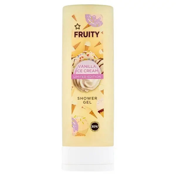 Superdrug Fruity Shower Gel Vanilla Ice Cream