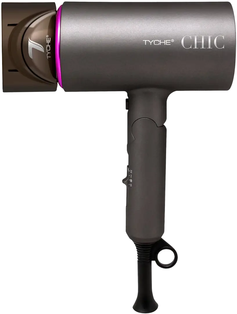 Nicka K New York Tyche Chic Hair Dryer Gray & Pink