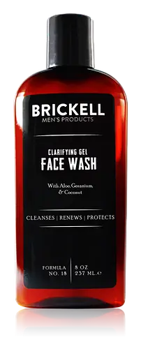 Brickell Men's Products Clarifying Gel Face Wash