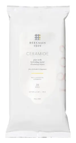 Beekman 1802 Ceramide Facial Cleansing Wipes