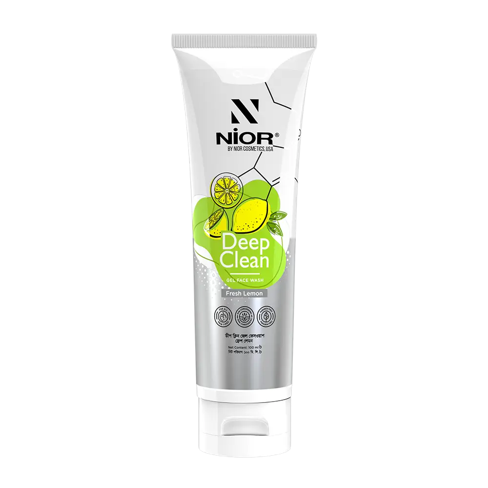 Nior Deep Clean Gel Face Wash Fresh Lemon