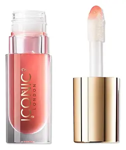 Iconic London Lustre Lip Oil She’s a Peach