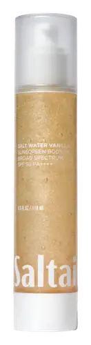 Saltair Sunscreen Body Oil SPF 50 Salt Water Vanilla