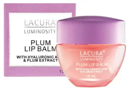 Lacura Luminosity Lip Balm Plum