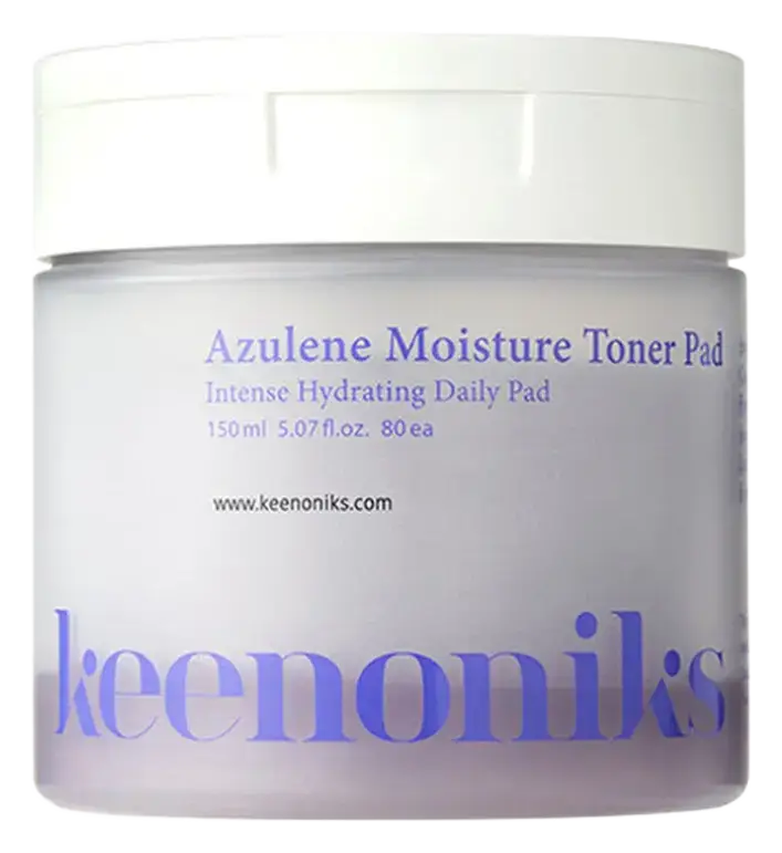 Keenoniks Azulene Moisture Toner Pad