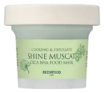 Skinfood Food Mask Shine Muscat Cica BHA