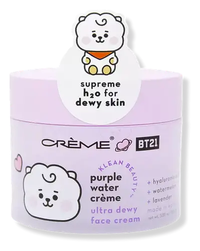 The Creme Shop BT21 BABY RJ Purple Water Crème Klean Beauty