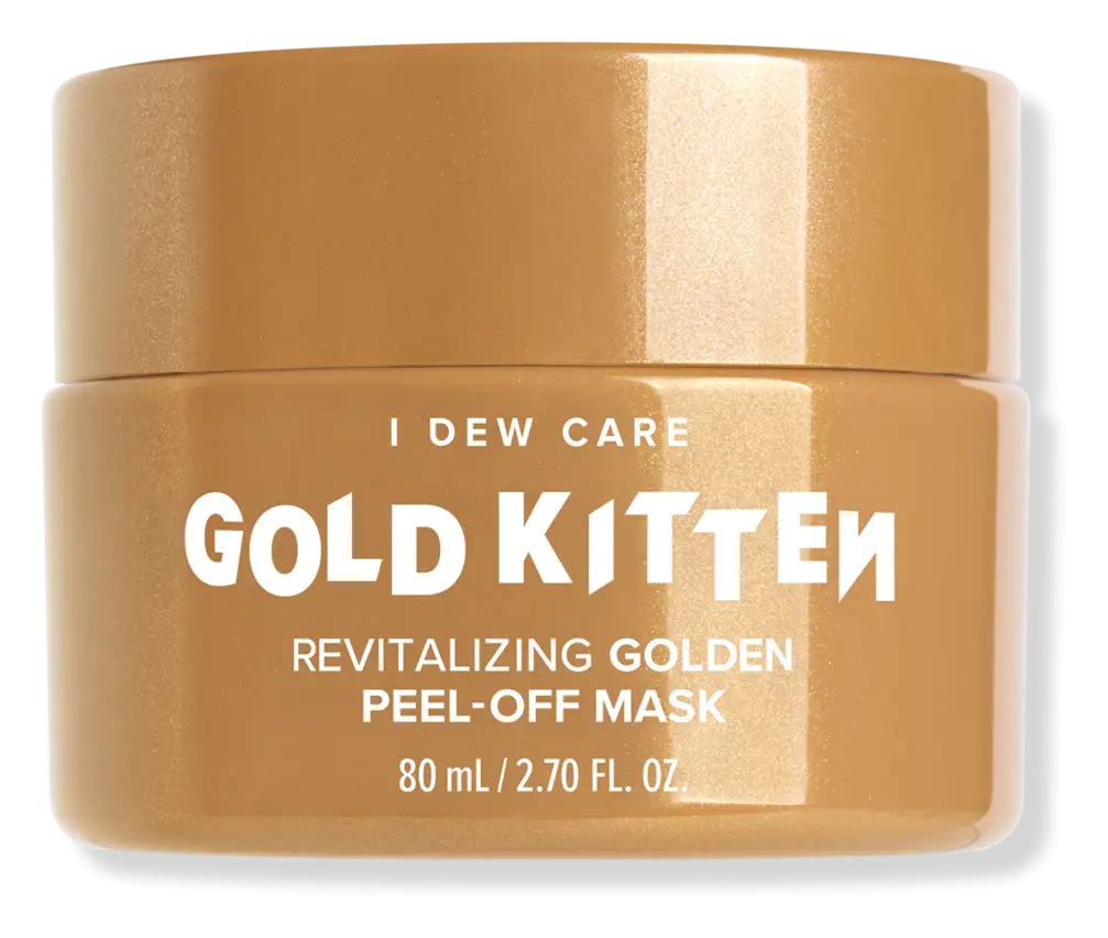 I Dew Care Gold Kitten Revitalizing Golden Peel-Off Mask