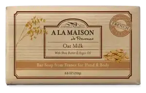 A La Maison de Provence Bar Soap Oat Milk