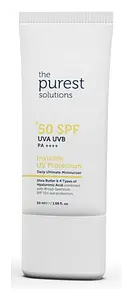 The Purest Solutions Invisible UV Protection - Daily Intensive Moisturizer SPF 50+