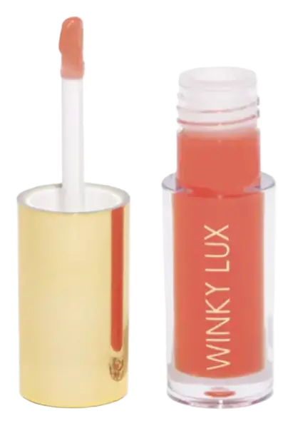 Winky Lux Barely There Sheer Tinted Lip Oil Flush