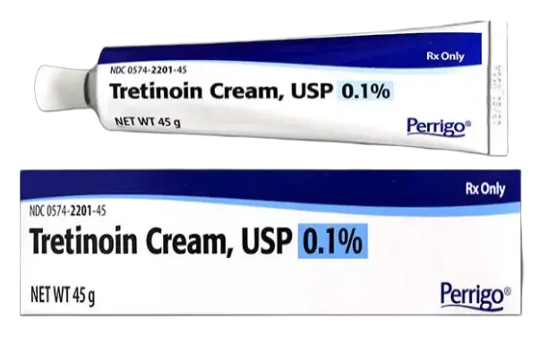 Perrigo Tretinoin Cream, USP 0.1%