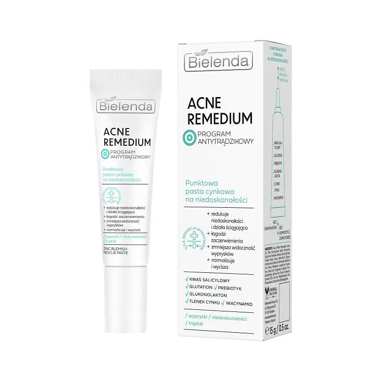 Bielenda Acne Remedium Zinc Blemish Rescue Paste