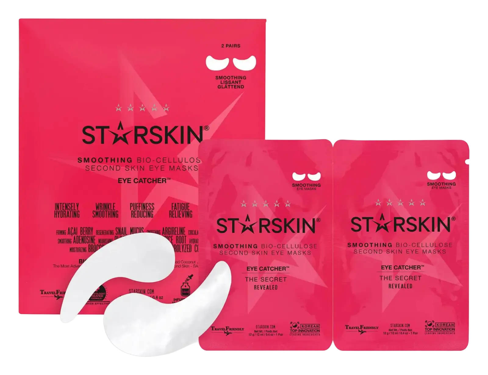 STARSKIN Eye-Catcher™ Smoothing Bio-Cellulose Second Skin Eye Mask