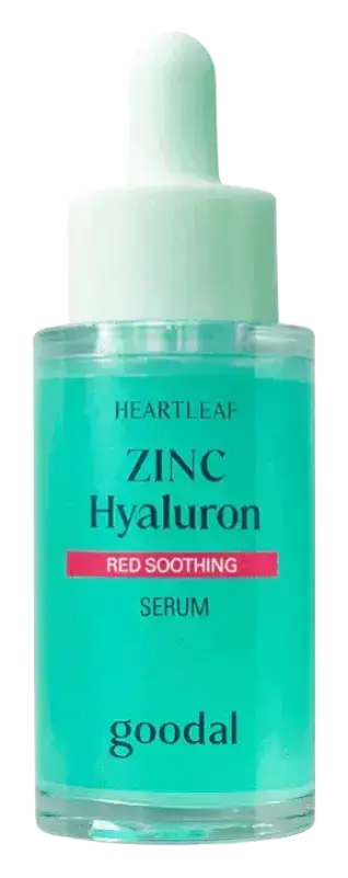 Goodal Heartleaf Zinc Hyaluron Red Soothing Serum