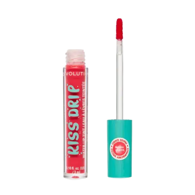 Revolution Beauty Kiss Drip Water Lip Tint Strawberry Drizzle