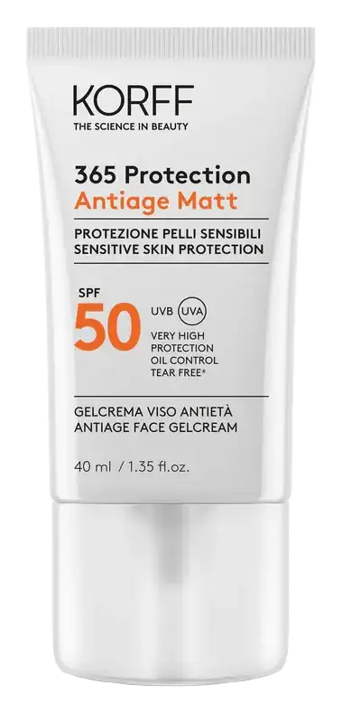 Korff 365 Protection Antiage Matt Face Gelcream SPF 50
