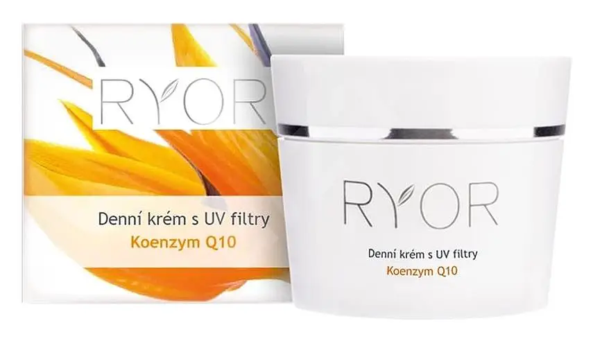 Ryor Denní Krém S UV Filtry A Koenzymem Q10