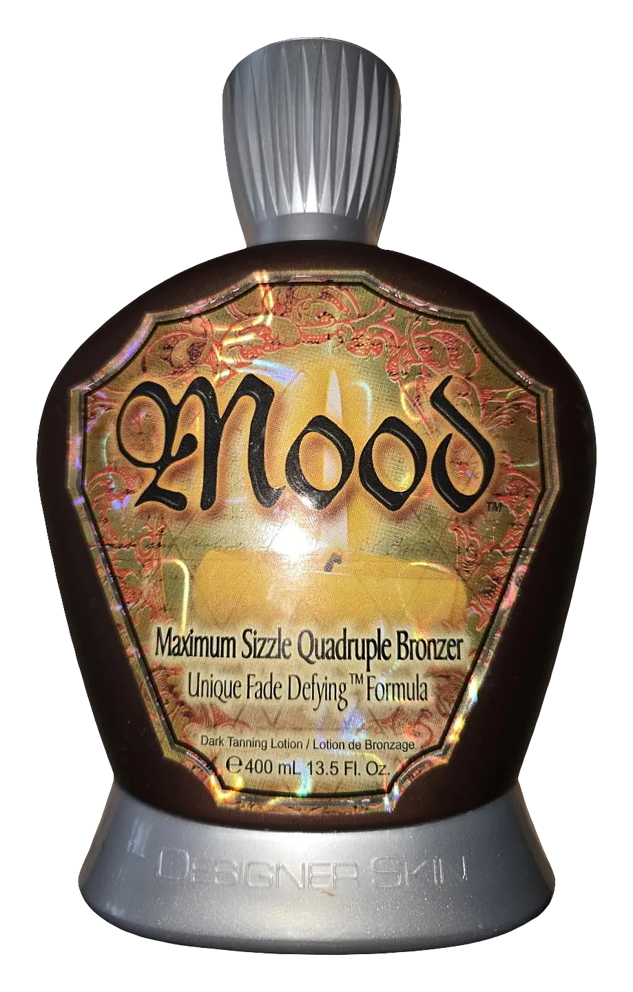 Designer Skin Mood Maximum Sizzle Quadruple Bronzer Dark Tanning Lotion