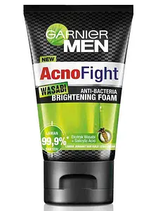 Garnier AcnoFight Wasabi Brightening Foam Facial Cleanser