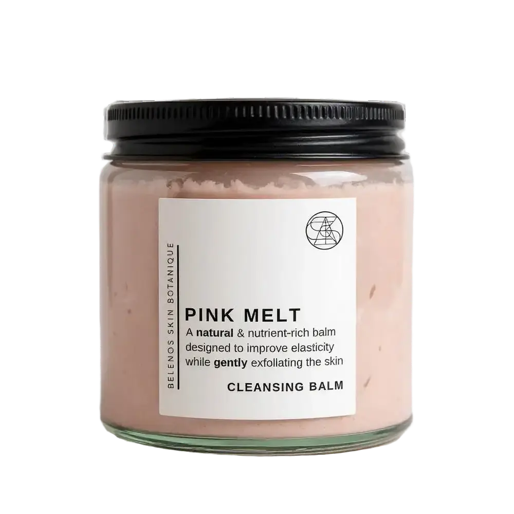 Belenos Skin Botanique Pink Melt Cleansing Balm