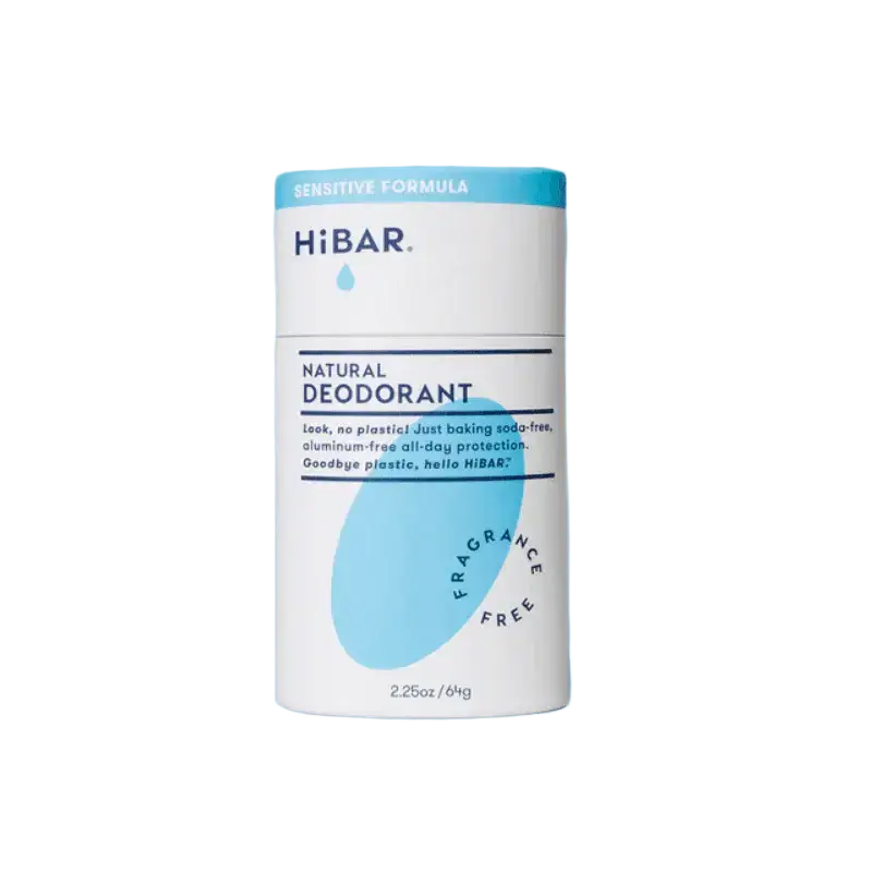 HiBar Sensitive Plastic-Free Deodorant Fragrance-Free