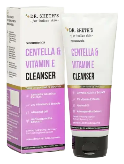 Dr. Sheth's Centella & Vitamin E Cleanser