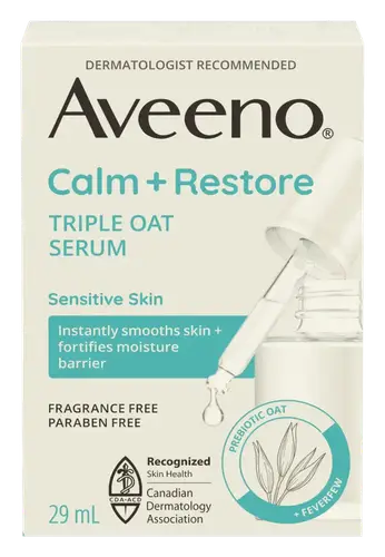 Aveeno Calm + Restore Triple Oat Serum For Sensitive Skin Canada