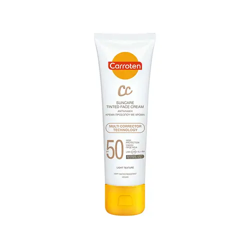 Carroten CC Suncare Tinted Face Cream SPF 50