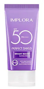 Implora Perfect Shield Bright Boost Sunscreen SPF 50