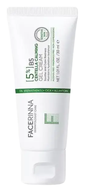 Facerinna 5% B5 Centella Calming Gel Cream