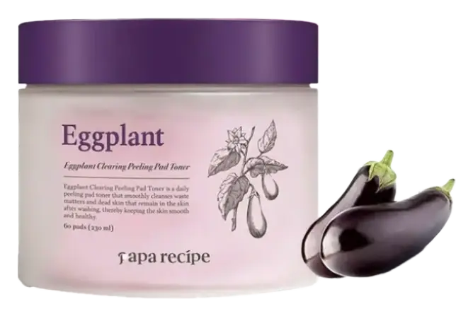 Papa Recipe Eggplant Clearing Peeling Pad Toner