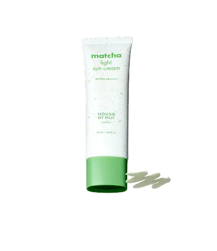 House of Hur Matcha Light Sun Cream SPF50+ PA++++ Global