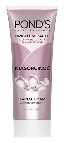Pond's Bright Miracle Ultimate Clarity Niasorcinol Facial Foam Thailand