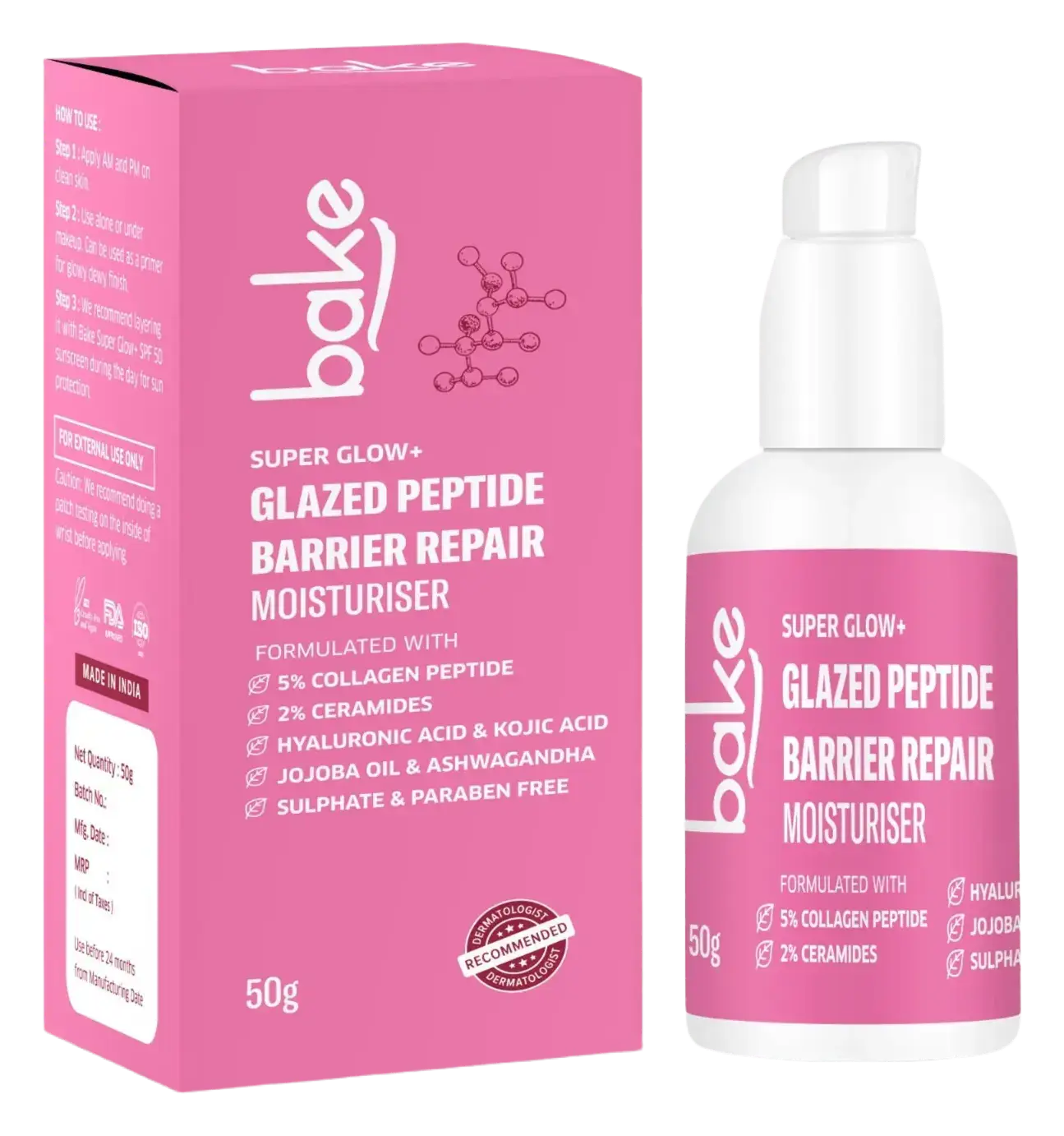 Bake Glazed Peptide Barrier Repair Moisturizer