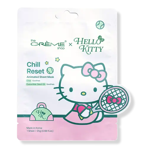 The Creme Shop Hello Kitty Chill Reset Animated Sheet Mask