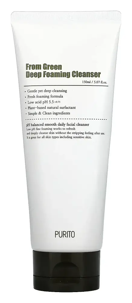 PURITO From Green Deep Foaming Cleanser