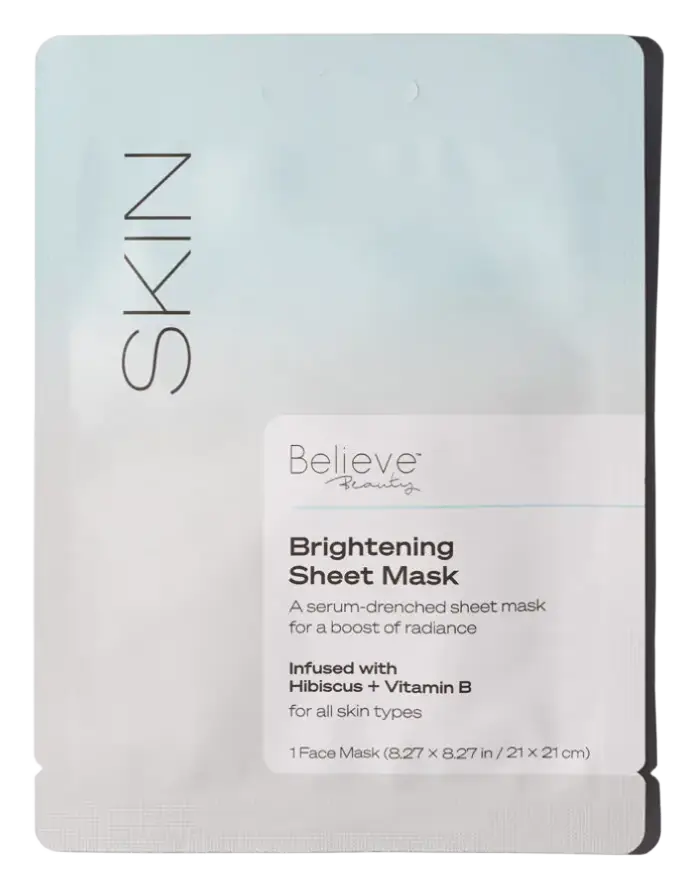 Believe Beauty Brightening Sheet Mask