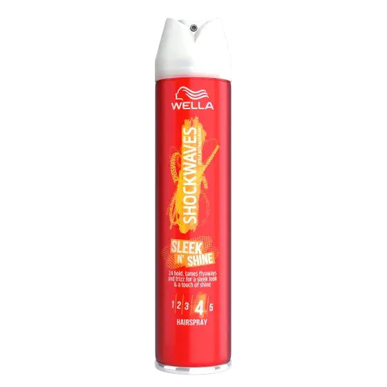 Wella Shockwaves Sleek N' Shine Hairspray