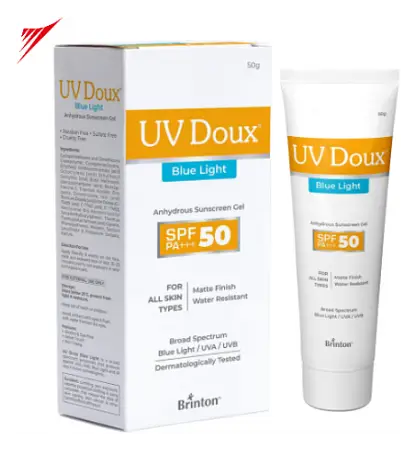 UV Doux Blue Light Sunscreen Gel SPF 50 PA+++