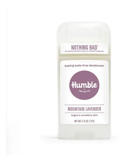 Humble Brands Vegan & Sensitive Skin Deodorant Mountain Lavender