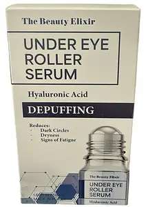 The Beauty Elixir Hyaluronic Acid Depuffing Under Eye Roller Serum